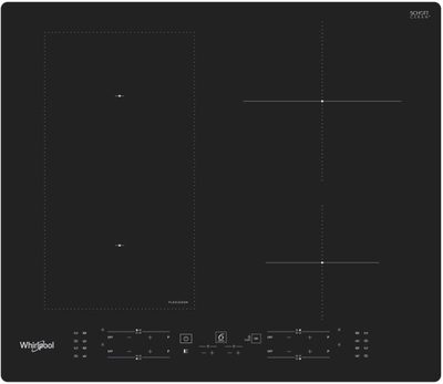 Whirlpool Inductiekookplaat | Model WL B8160 NE | Inbouw | 59 cm | 4 zones | FlexiCook