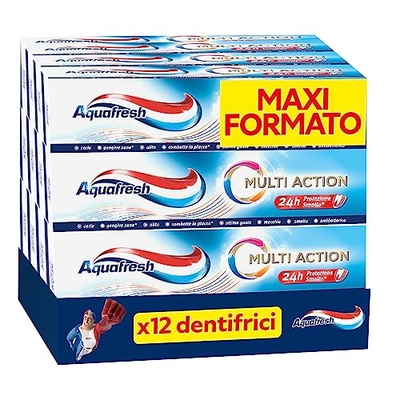 Aquafresh Multiaction Tandpasta 12 x 75 ml
