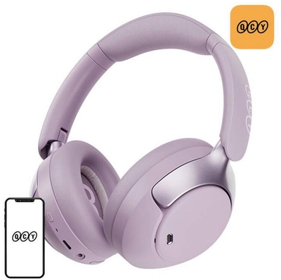 QCY - H3 Pro purple - Hoofdtelefoon