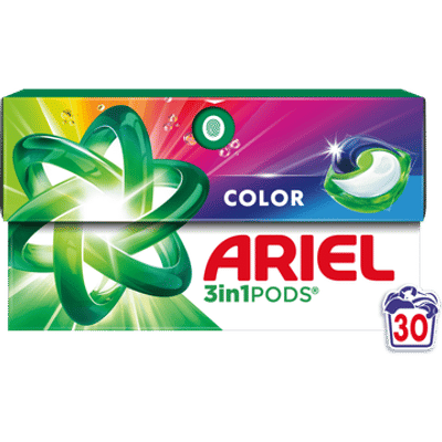 Ariel  wascapsules gekleurde was - 30 wasbeurten