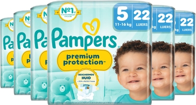 Pampers Premium Protection  luiers maat 5 - 132 stuks