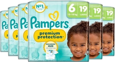 Pampers Premium Protection  luiers maat 6 - 114 stuks