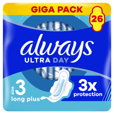 Always Ultra Maandverband Long Plus Met Vleugels 26 stuks