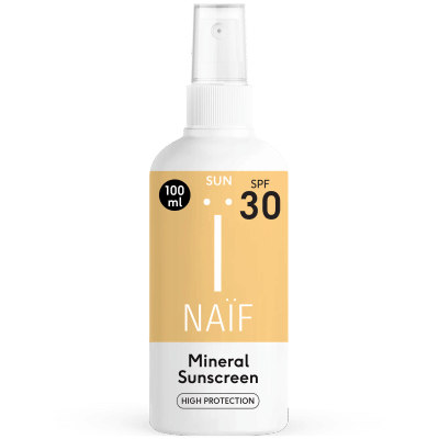 Naïf Zonnebrand Spray voor de hele familie SPF30 100ml