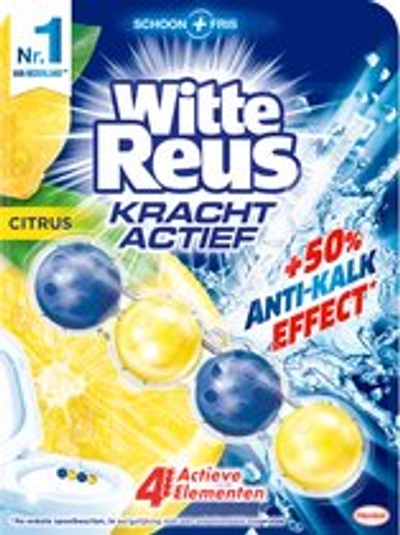 Witte Reus Toiletblok Kracht Actief Citrus - 1 stuks