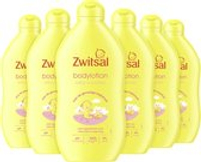 Zwitsal Bodylotion Baby Voordeelverpakking - 6 x 400 ml