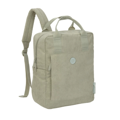 LÄSSIG Luierrugtas GRE Vividal Cord, Light Khaki