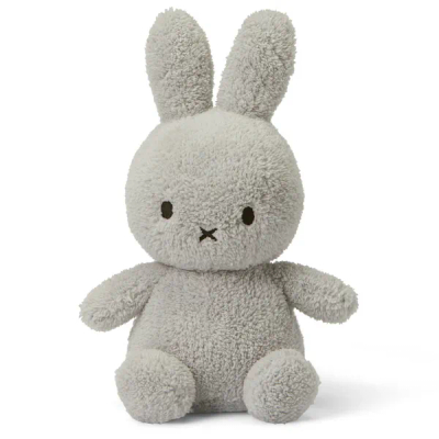Nijntje x Bon Ton Toys Terry Light Grijs - 23 cm