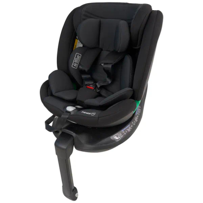 Prénatal autostoel Senna - 360° Rotatie - i-Size Veiligheid - Isofix & Support Leg - Zwart- 0-36 kg