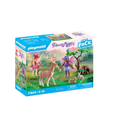 PLAYMOBIL® Startpakket feeën met schattige bosdieren - P-71800