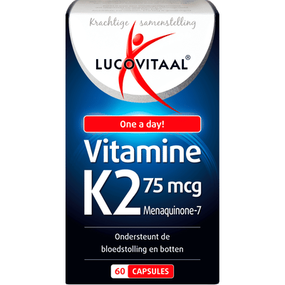 Lucovitaal Vitamine K2 75mcg - 60 stuks 