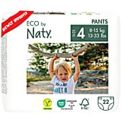 Eco by Naty  luierbroekjes maat 4 plus - 22 stuks
