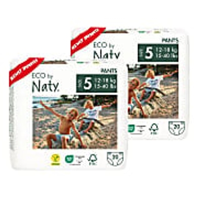 Eco by Naty  luierbroekjes maat 5 - 40 stuks