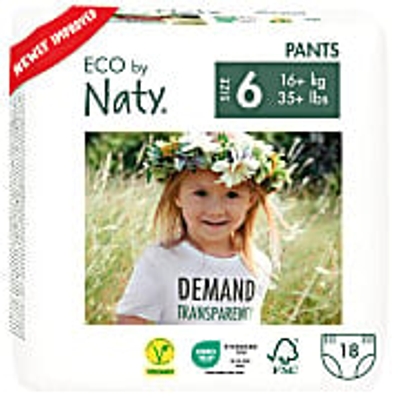 Eco by Naty  luierbroekjes maat 6 - 18 stuks