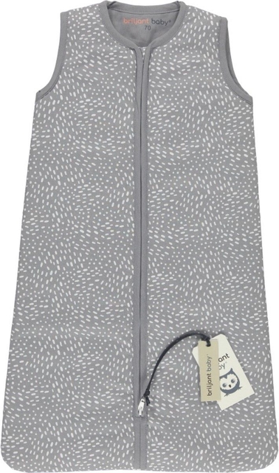 Slaapzak Winter Briljant Baby Minimal Dots 70cm Grijs