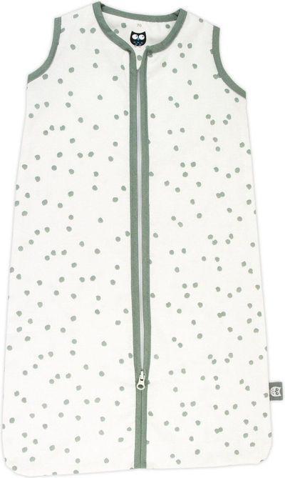 Slaapzak Zomer Briljant Baby Spots 90cm Stonegreen