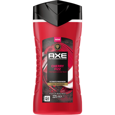 Axe Cherry fizz + fine fragrance showergel Bad en douche 225 ml