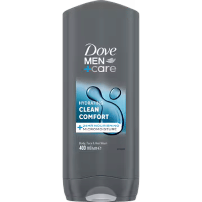 Dove Men+Care 3-in-1 Verzorgende Douchegel Clean Comfort 400 ml