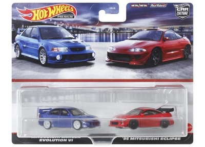 Hot Wheels Hot Wheels Premium 2 Pack - HBL96 - Morris Mini & '67 Austin Mini