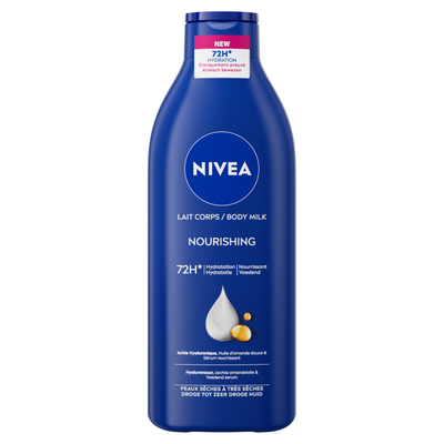 6x Nivea Bodymilk Verzorgend 400 ml