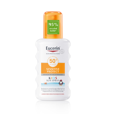 2x Eucerin Sun Sensitive Protect Kids Sun Spray SPF 50+ 200 ml