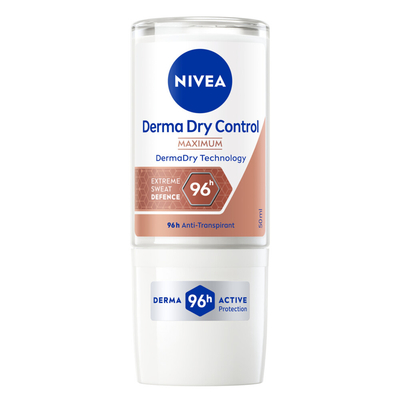 3x Nivea Anti-Transpirant Roller Derma Control 50 ml