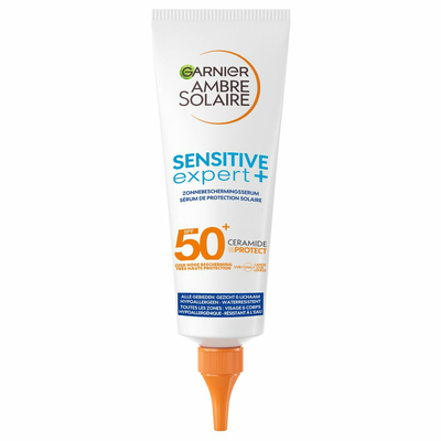 3x Garnier Ambre Solaire Sensitive Expert+ Zonbeschermingsserum SPF 50+ 125 ml