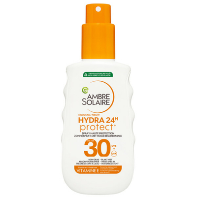 3x Garnier Ambre Solaire Hydra 24 Protect Zonnebrandspray SPF 30 150 ml