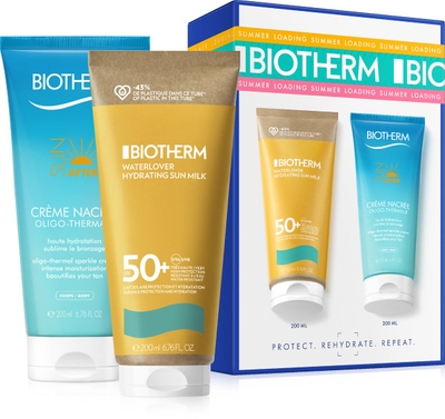 Biotherm Waterlover - Luxueze Zonbescherming - SPF 50 - Zonnebrand en Aftersun – Stralende Gebruinde Huid - 200ML