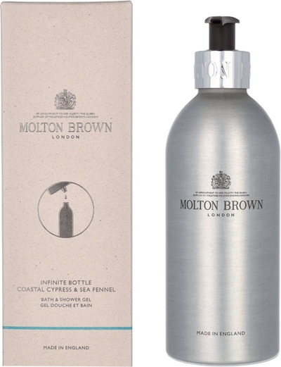 Molton Brown Bath & Body Coastal Cypress & Sea Fennel Infinite Bottle Bath & Shower Gel 400ml
