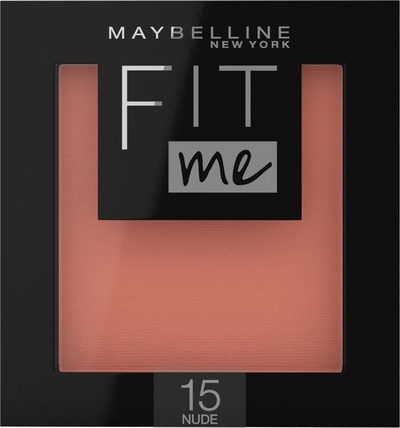 Maybelline Fit Me Blush - 15 Nude - Oranje - Natuurlijk Ogende Rouge - 4,5 gr