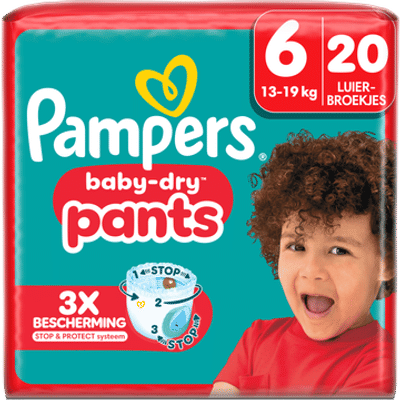 Pampers Baby Dry Pants  luierbroekjes maat 6 - 20 stuks