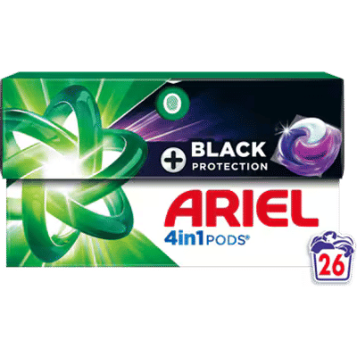 Ariel  wascapsules zwarte was - 26 wasbeurten