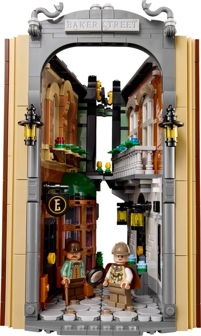 LEGO® Icons Boekensteun: Sherlock Holmes, Bouwset - 10351
