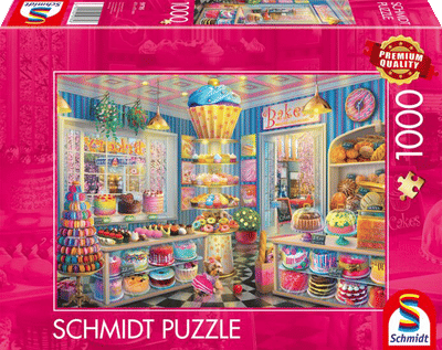 Schmidt Spiele Bunte Bäckerei - 1000 Teile.
