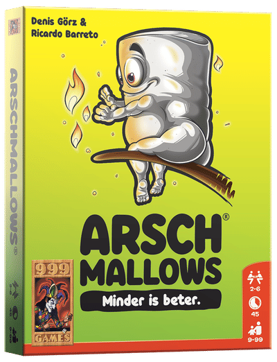 999 Games Arschmallows - Hilarisch Kaartspel - 999 Games​