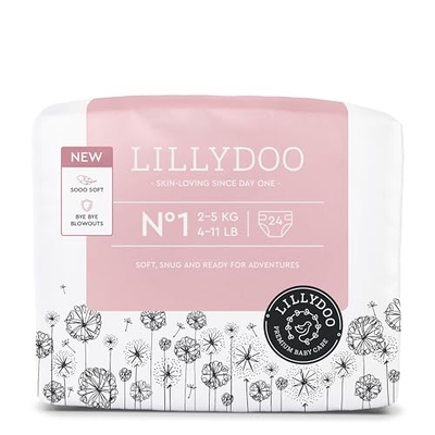 LILLYDOO  luiers maat 1 - 24 stuks