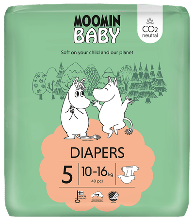 Moomin Baby  luiers maat 5 - 40 stuks
