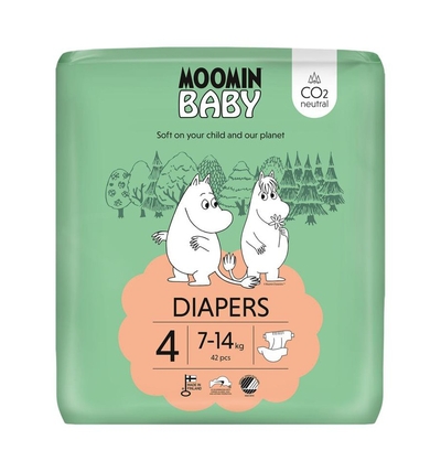 Moomin Baby  luiers maat 4 - 42 stuks