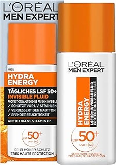 L'Oréal Men Expert Uv-zonnebrandcrème SPF 50 - 50 ml