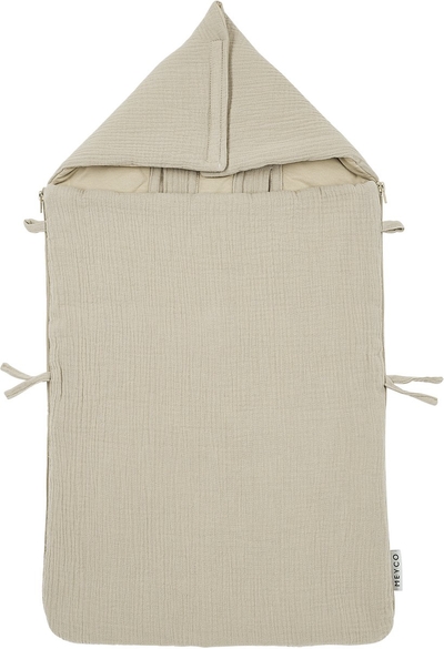 Meyco pre-washed hydrofiel voetenzak sand