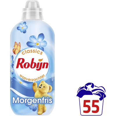 Robijn Morgenfris  wasverzachter  - 50 wasbeurten