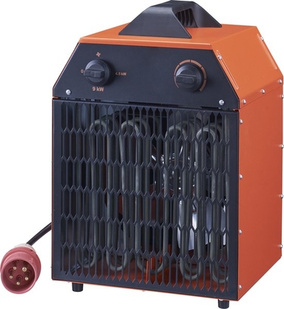 Eurom EK Delta 9000 Watt industriële ventilatorkachel - Krachtstroom - 400 Volt - Voor werkplaats, schuur en garage