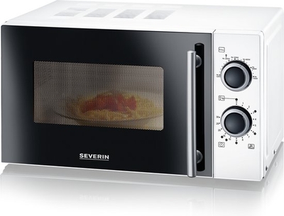 Severin MW 9287 magnetron Wit Solo-magnetron Aanrecht 20 l 700 W