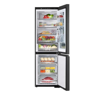 LG GBG5160CEV Koel-vriescombinatie Zwart