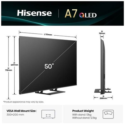 Hisense 50A79Q (2025) - 50 inch -