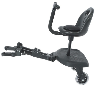 Eco Toys Meerijdplankje met Luxe Zitje voor Kinderwagen HC712120