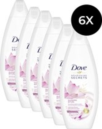 Dove Nourishing Secrets Glowing Ritual Shower Gel - 6 x 250 ml