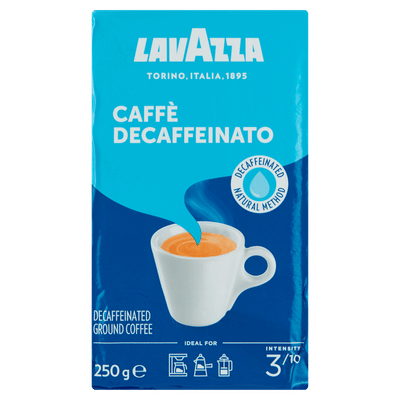 Lavazza Filterkoffie decaf 250 g