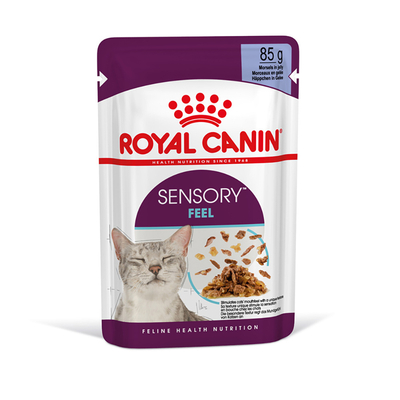 12x85g Royal Canin Sensory Feel in Jelly nat kattenvoer - natvoer katten